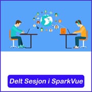 Delt Sesjon (Shared Session) i SparkVue.
