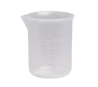 Begerglass i plast 50 ml