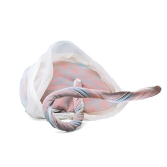 Morkakemodell med navlestreng