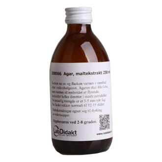Agar, maltekstrakt 250 ml