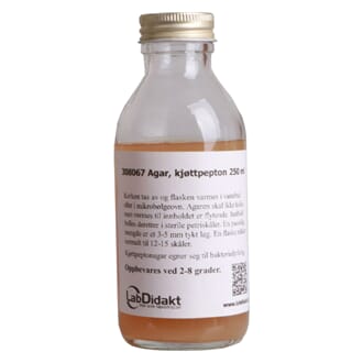 Agar, kjøttpepton 250 ml