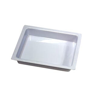 Plastbakke med høy kant, medium