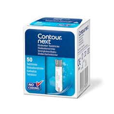 Blodsukkerstrimler, Contour Next, 50 stk