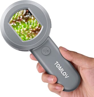 Digitalt forstørrelsesglass med kamera