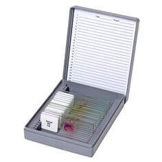 Mikroskopiske preparater dyreriket 15 stk