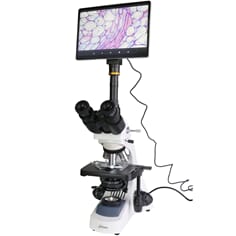 Mikroskop LD Trino plan og 10.5" LCD-skjermkamera