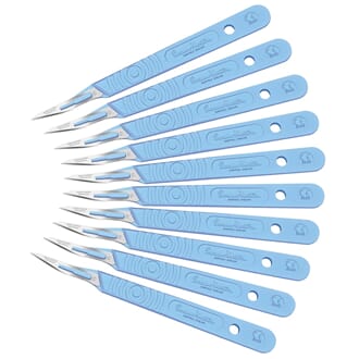 Engangsskalpeller, 10 stk