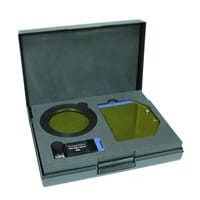 UV-hode, filter og skjerm