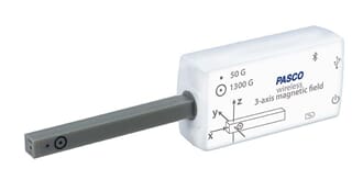 Magnetfeltsensor, 3-akset, trådløs, oppladbar
