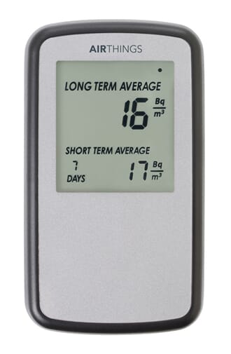 Radonmåler, digital