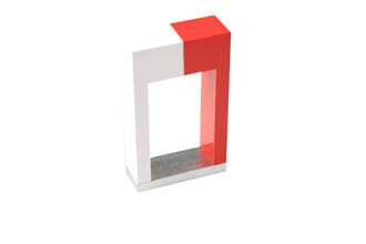 Hesteskomagnet, stor