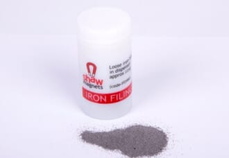 Jernfilspon i boks med strølokk, 225g