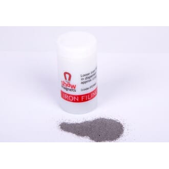 Jernfilspon i boks med strølokk, 225 g