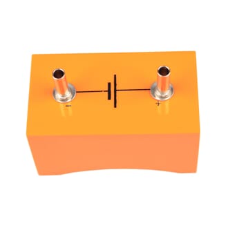 Batteriholder R20 1,5 V batteri, montert