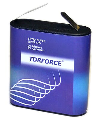 Batteri 4,5 V 3R12, pk à 12 stk