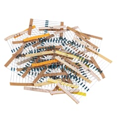 Motstand, 100 ohm til 2,4 kohm, pk à 270 stk