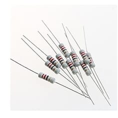 Motstand 100 ohm, pk à 100 stk