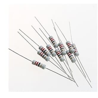 Motstand 100 ohm, pk à 100 stk