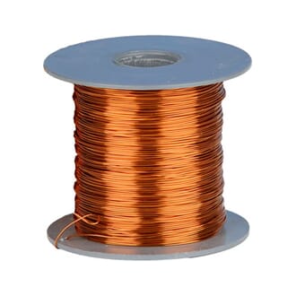 Lakkert kobbertråd, Ø 0,31 mm, 250 g