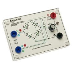 Diode, likeretterbro med kondensator, montert