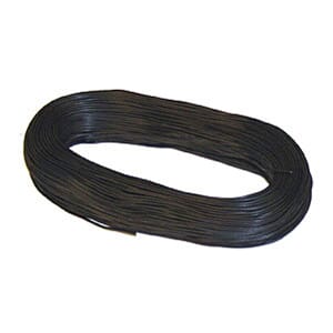 Koblingstråd, flertrådet Ø 1,2 mm, 100 m, svart