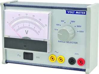Voltmeter, analog AC/DC
