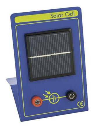 Solcelle på stativ