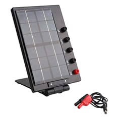 Solcelle med stativ, variabel vinkel