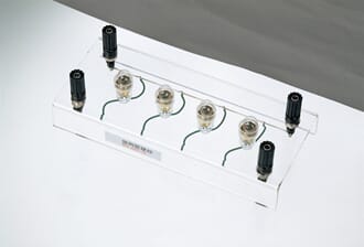 Lampeholder, 4 lyspærer i parallell