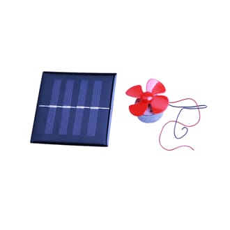 Solcelle 0,5 V / 250 mA med propell