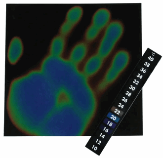 Termofilm og krystalltermometer