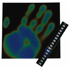 Termofilm og krystalltermometer