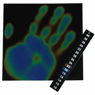 Termofilm og krystalltermometer