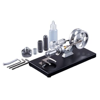 Stirlingmotor, klassisk modell med sylinder