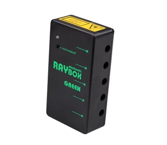 Laserstråleboks grønn KVANT