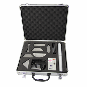 Laserstråleboks i koffert, elev