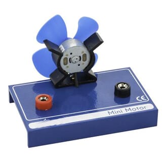 Solcellemotor, montert