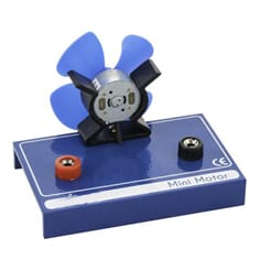 Solcellemotor, montert