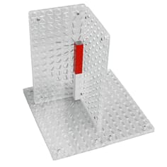 Magnetfeltplater, 4 stk