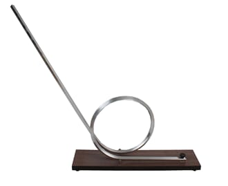 Loop med kule på plate