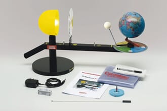 Tellurium med fresnell-linse og lys avansert