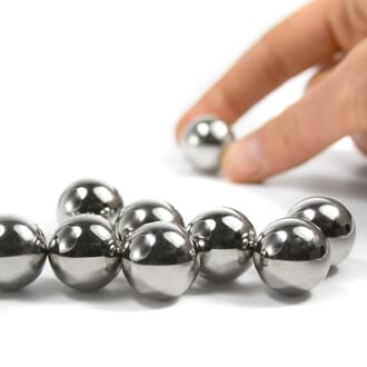 Stålkule Ø 12 mm, pk a 10 stk