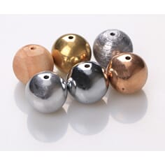 Tetthetskuler med hull, 6 stk i ulike materiale