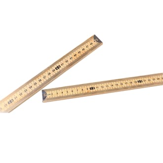Meterstokk i tre, 50 cm