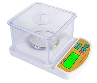 Vekt, 300 g/0,01 g med hus, økonomi