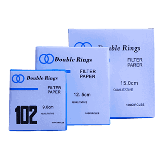 Filterpapir kvalitativt, Ø 90 mm, 100 stk