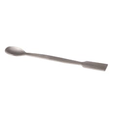 Skje med bred spatel