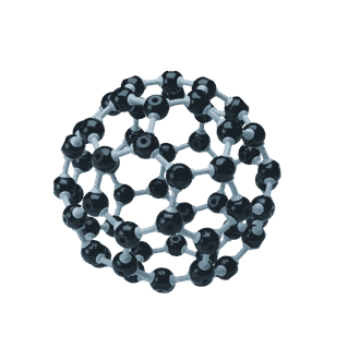 Molekylmodell, Buckminsterfulleren