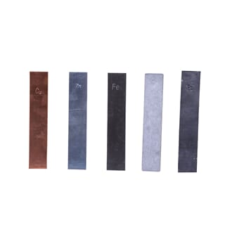 Elektrode aluminium, flat, 10 stk