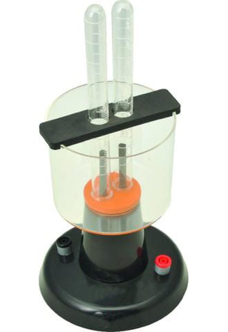 Elektrolyseapparat for demonstrasjon